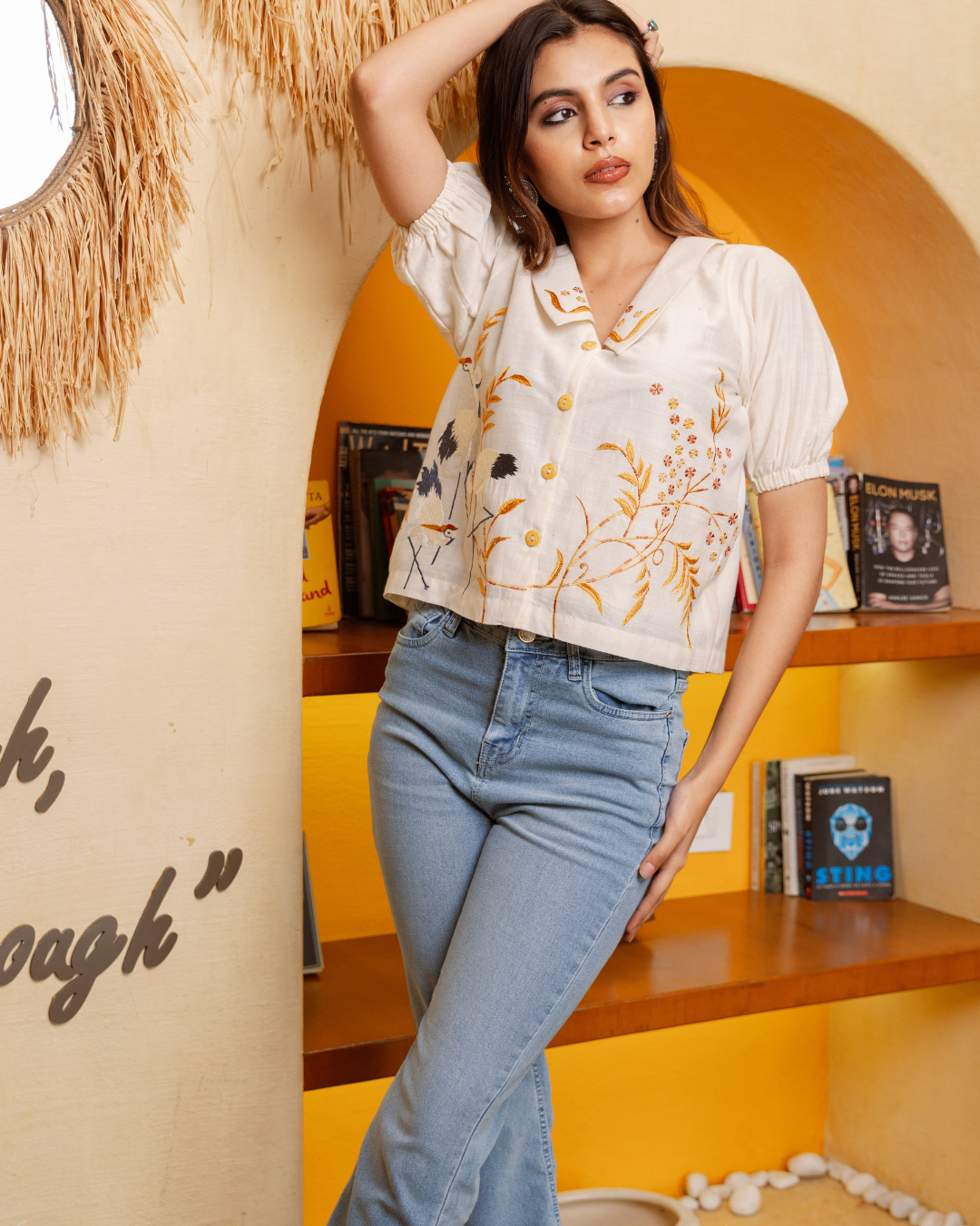 Organic Cotton Silk Tops for Women – Western Wear for Women with Comfort and Style