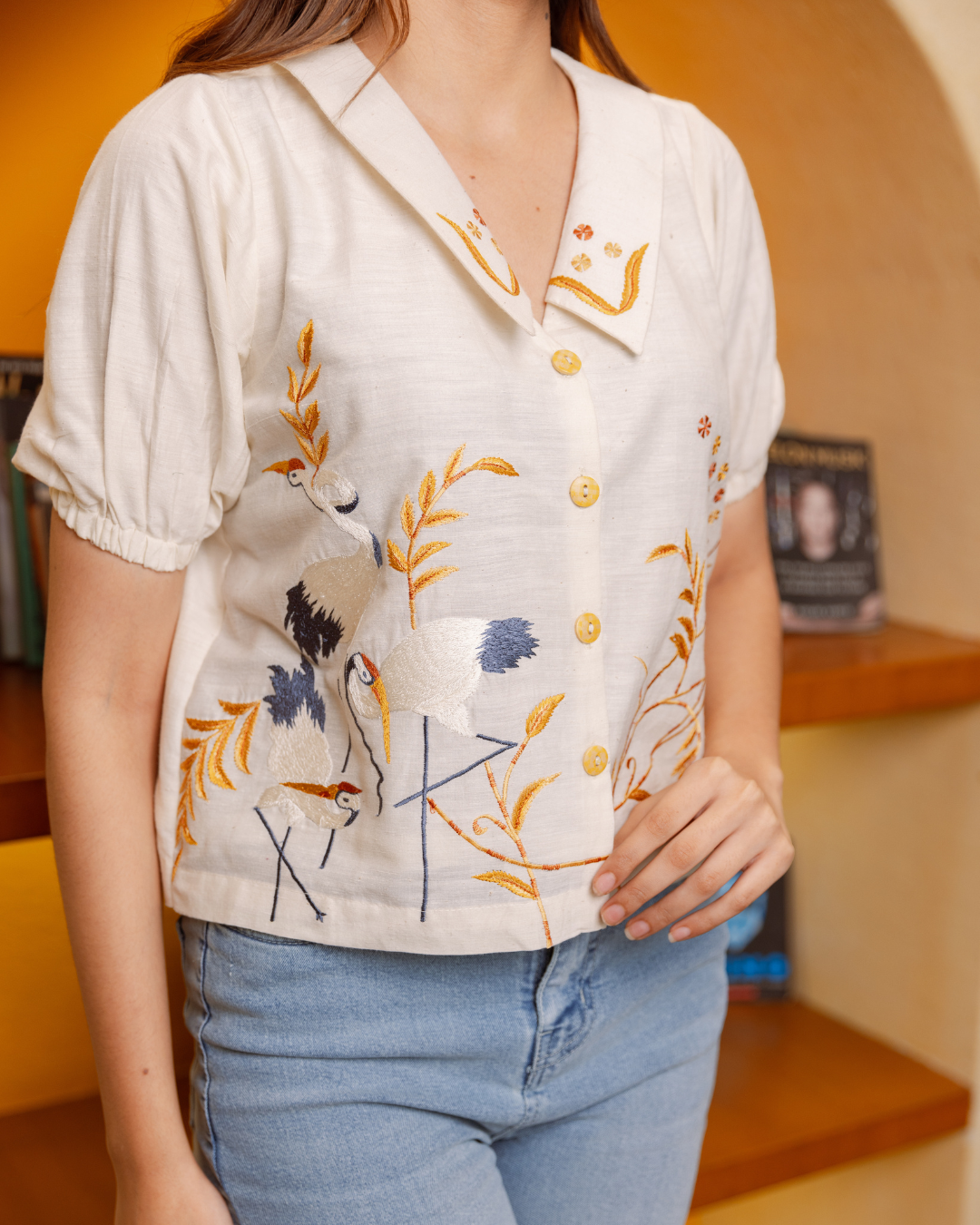 Organic Cotton Silk Tops for Women – Western Wear for Women with