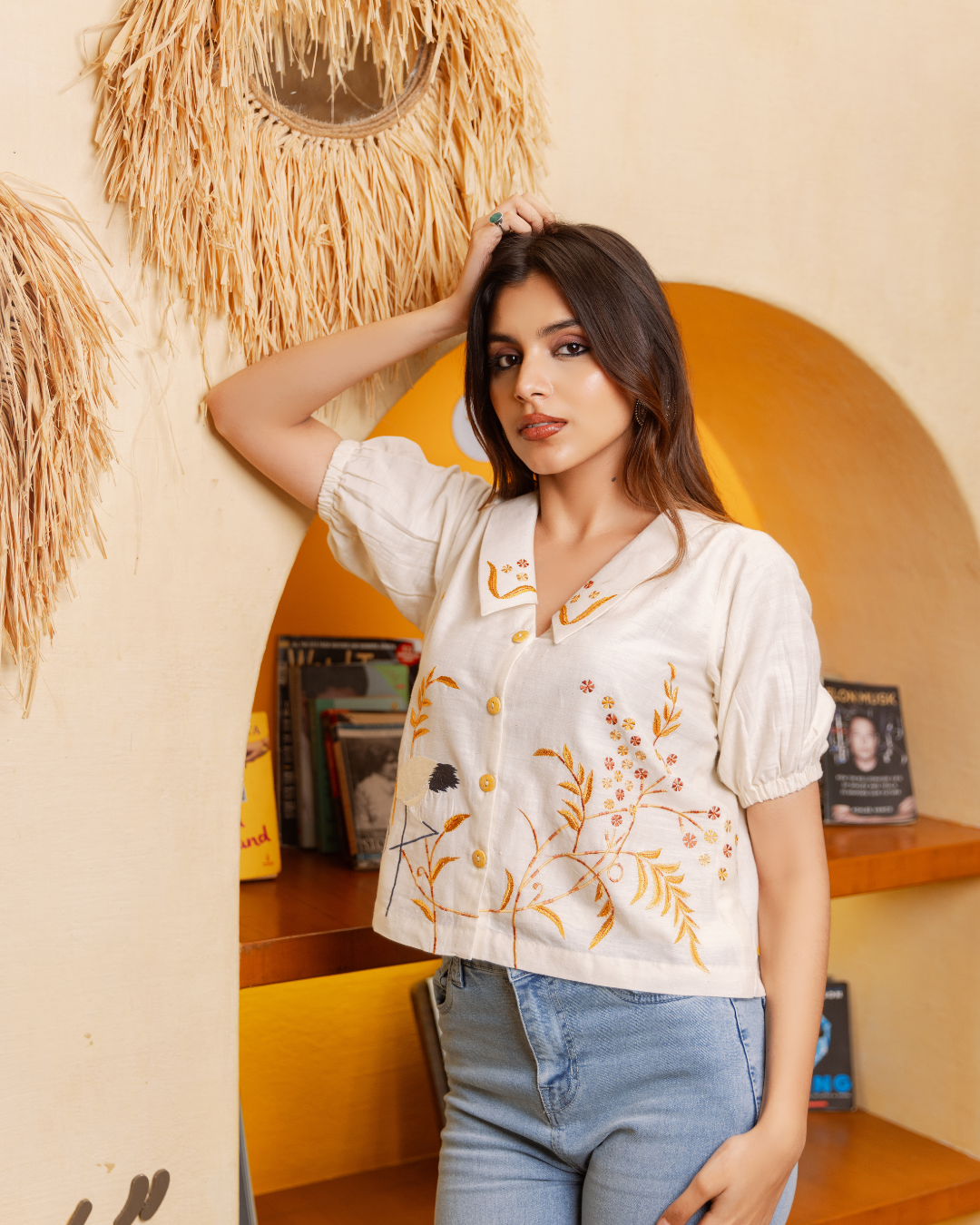 Organic Cotton Silk Tops for Women – Western Wear for Women with Comfort and Style