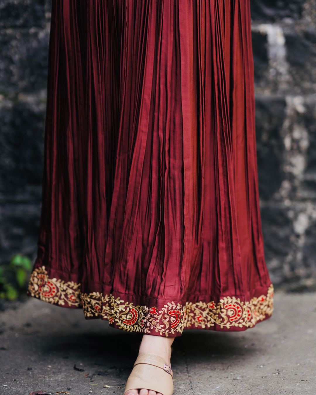 Modal Silk Anarkali Kurta for Women – Redefining Traditional Fashion with Panchakanya