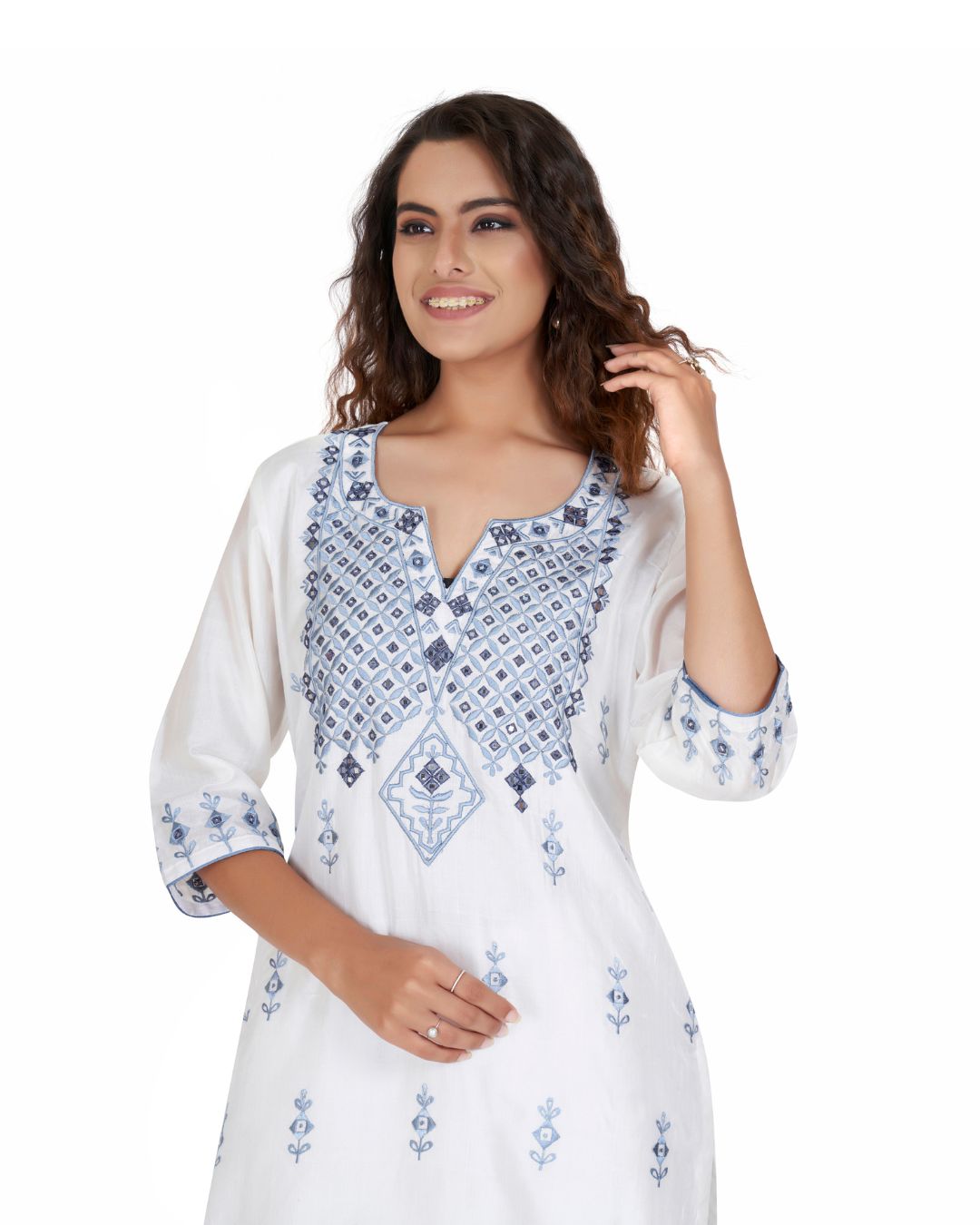 Designer Malbari Silk Kurta Set for Women by Panchakanya Clothing