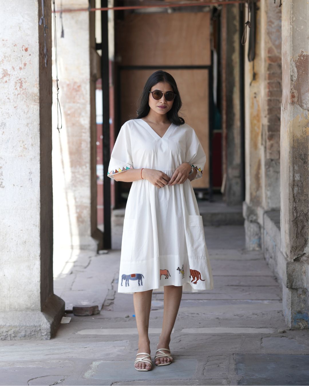 Stylish Organic Cotton Frocks for Women and Girls - Panchakanya Clothing