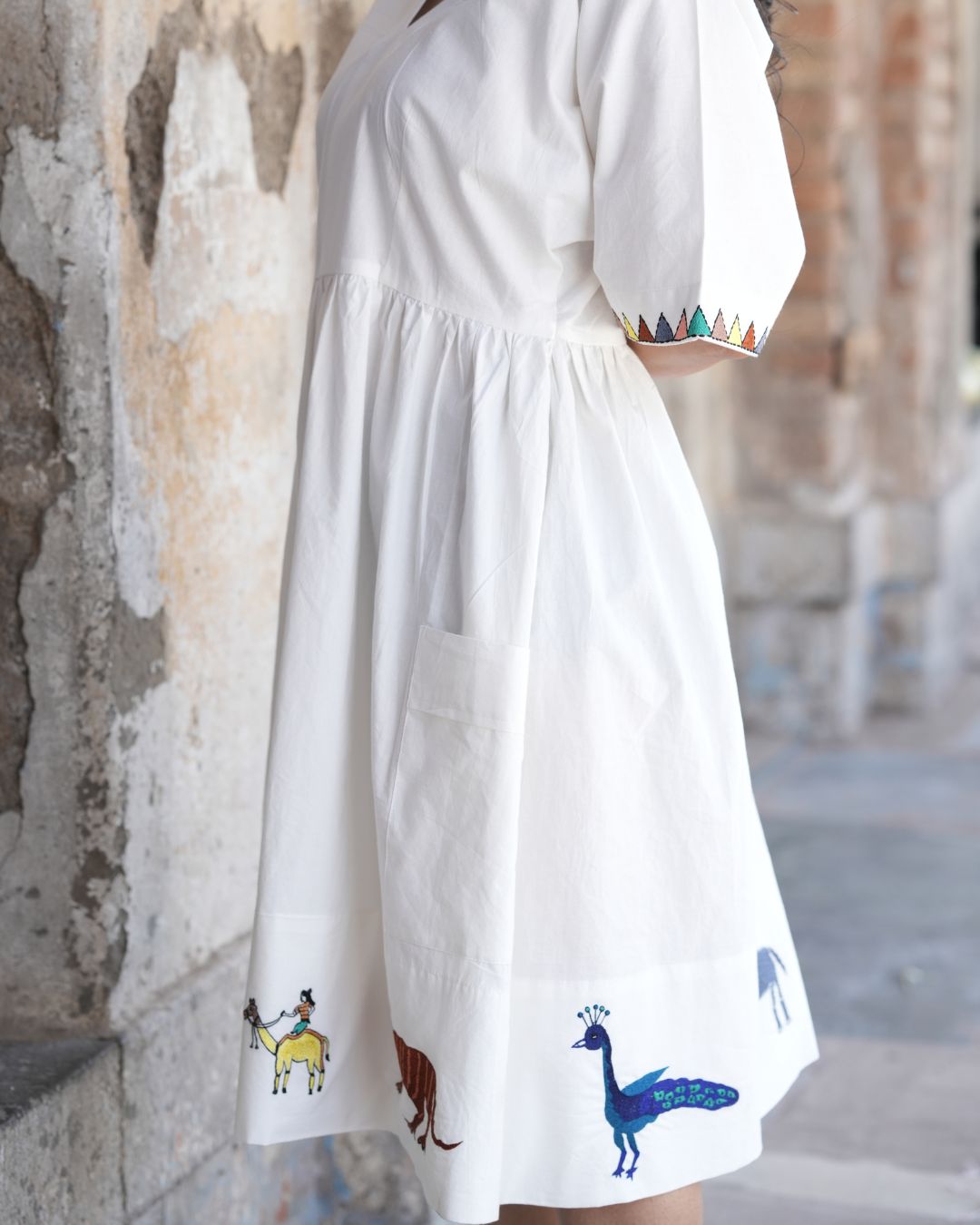 Stylish Organic Cotton Frocks for Women and Girls - Panchakanya Clothing