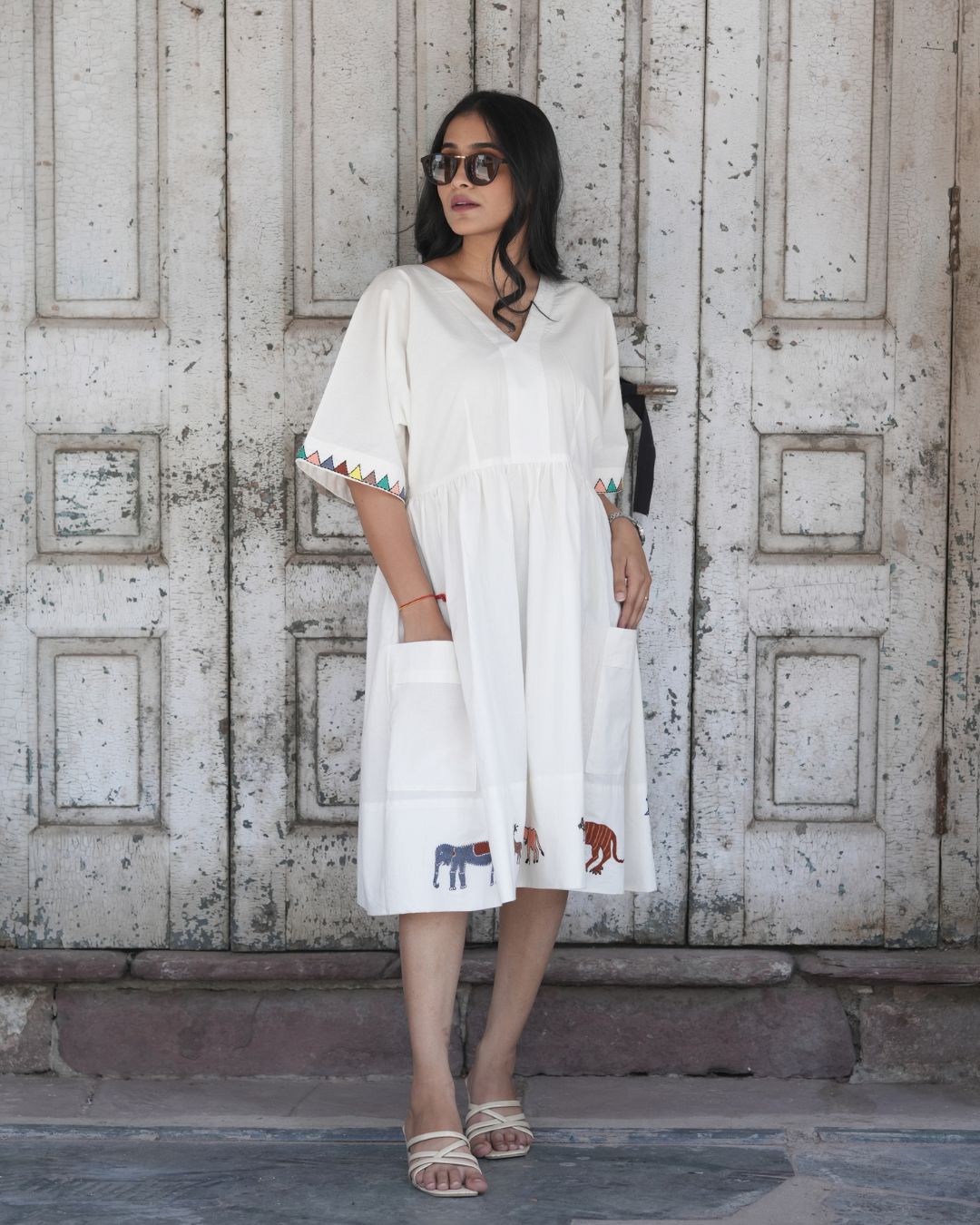 Stylish Organic Cotton Frocks for Women and Girls - Panchakanya Clothing