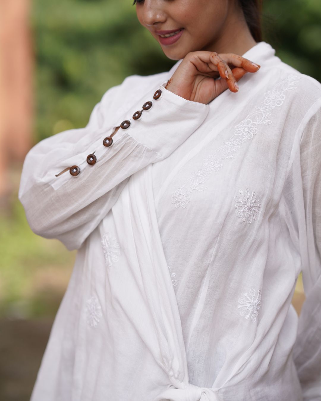 Oversized Cotton Tops for Women – Panchakanya Clothing