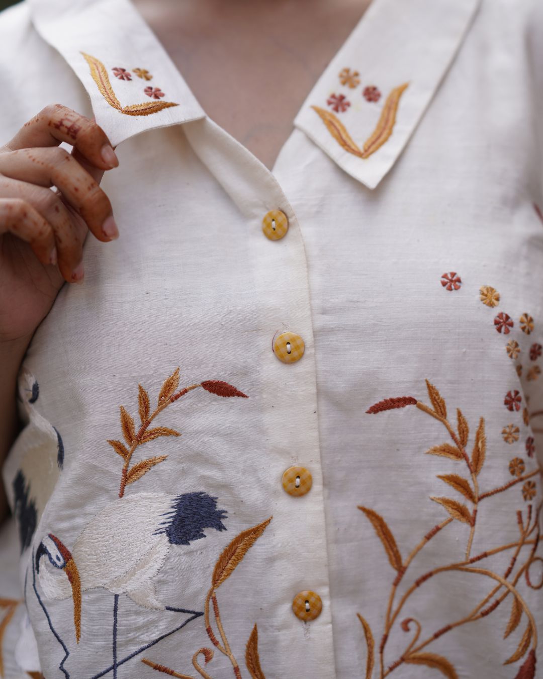 Organic Cotton Silk Tops for Women – Western Wear for Women with Comfort and Style