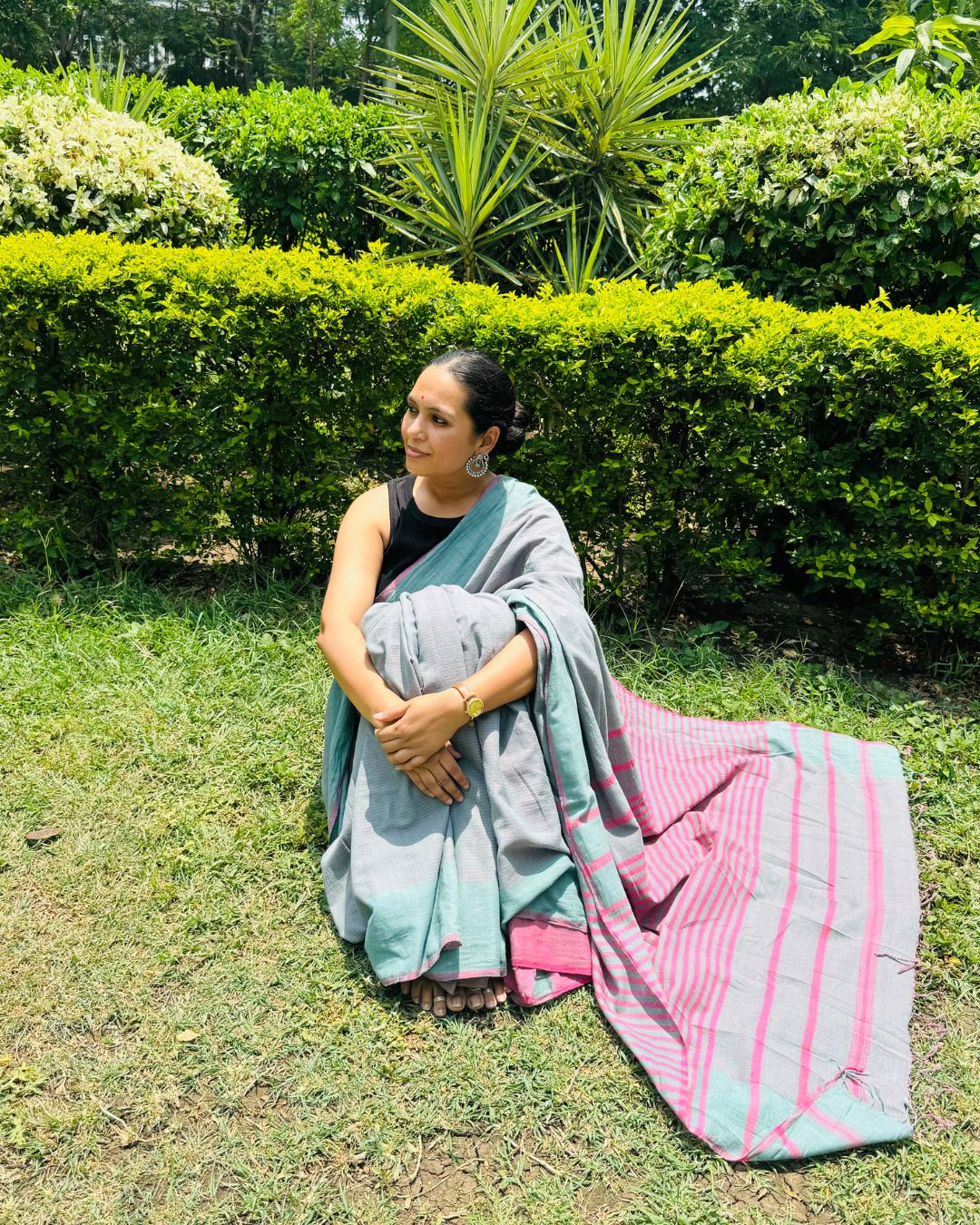 Stylish Organic Cotton Saree Collection for Women and Girls by Panchakanya Clothing