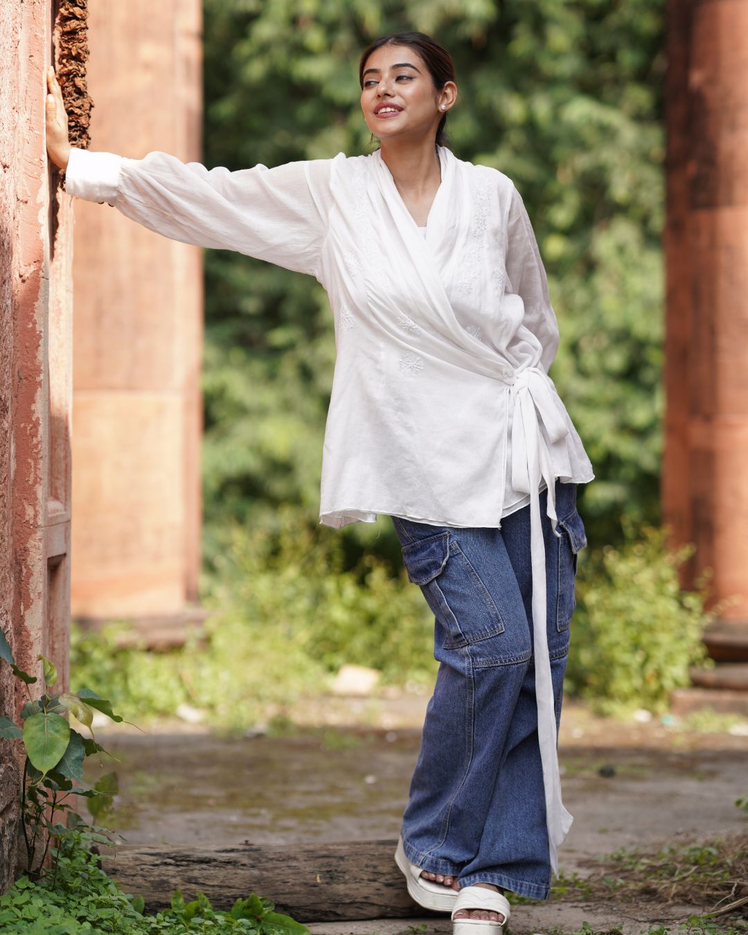 Oversized Cotton Tops for Women – Panchakanya Clothing