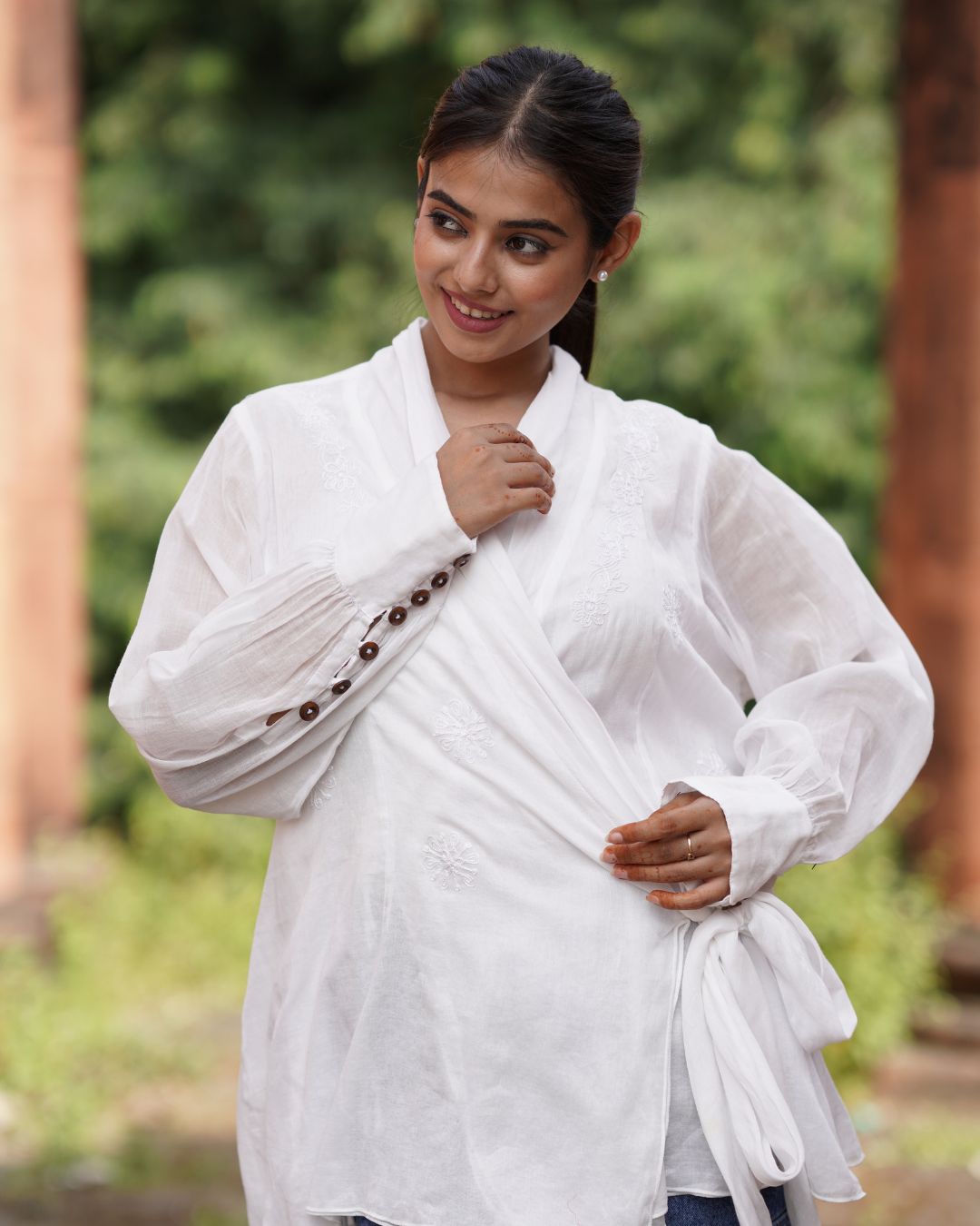 Oversized Cotton Tops for Women – Panchakanya Clothing