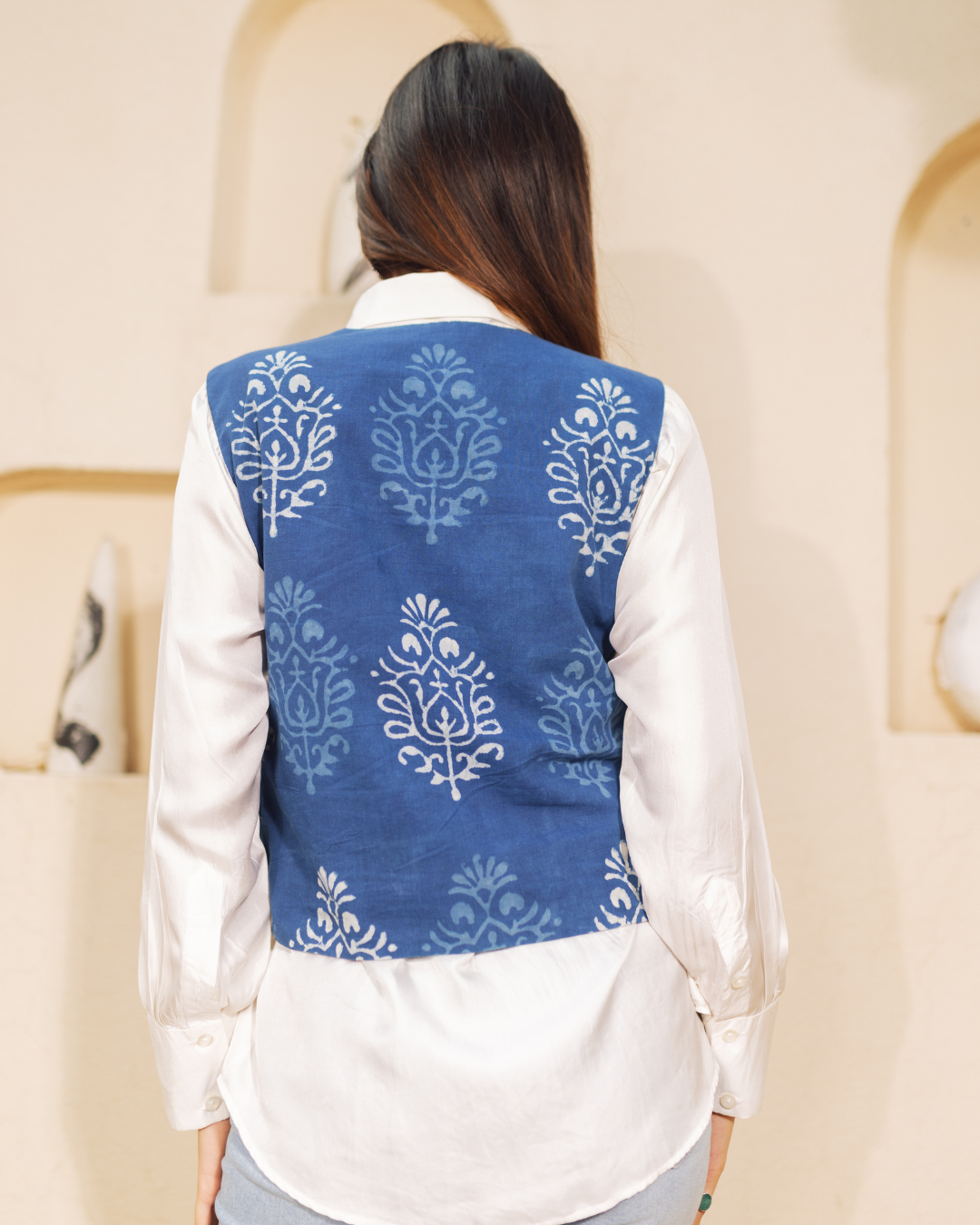 Panchakanya Cotton Printed Jacket for Women - Perfect Casual & everyday Wear