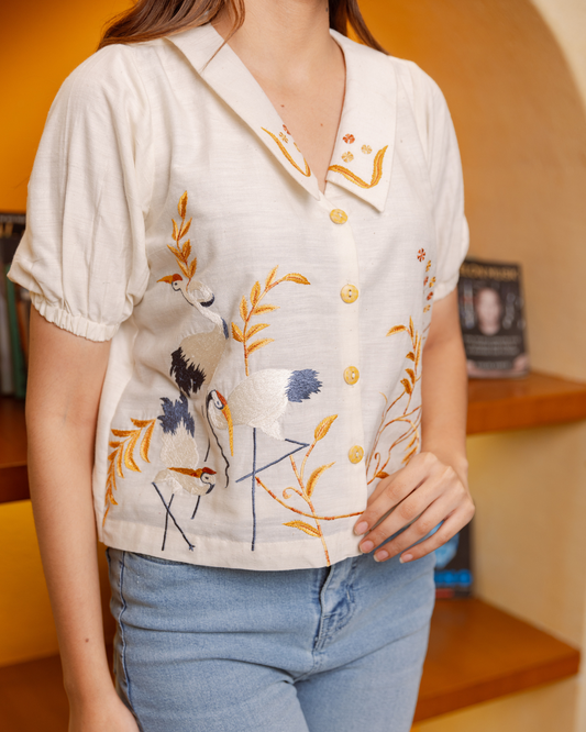 Organic Cotton Silk Tops for Women – Western Wear for Women with Comfort and Style