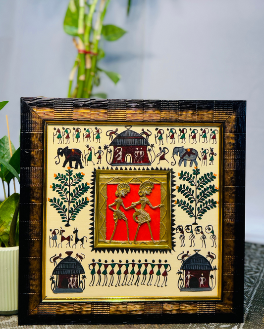 Handcrafted Dhokra Art Wall Hangings – Perfect for Traditional and Modern Interiors