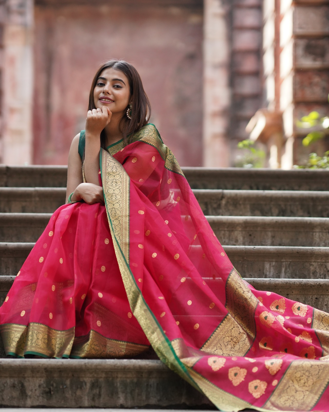 Elegant Chanderi Silk Sarees For Women – Perfect For Every Occasion