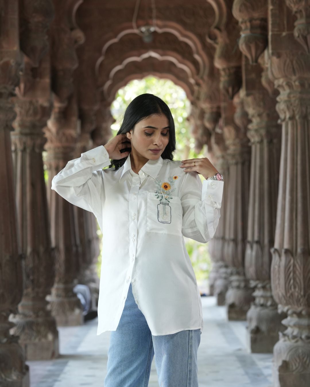 Muslin Silk Shirts for Women – Redefine Style with Panchakanya Clothing