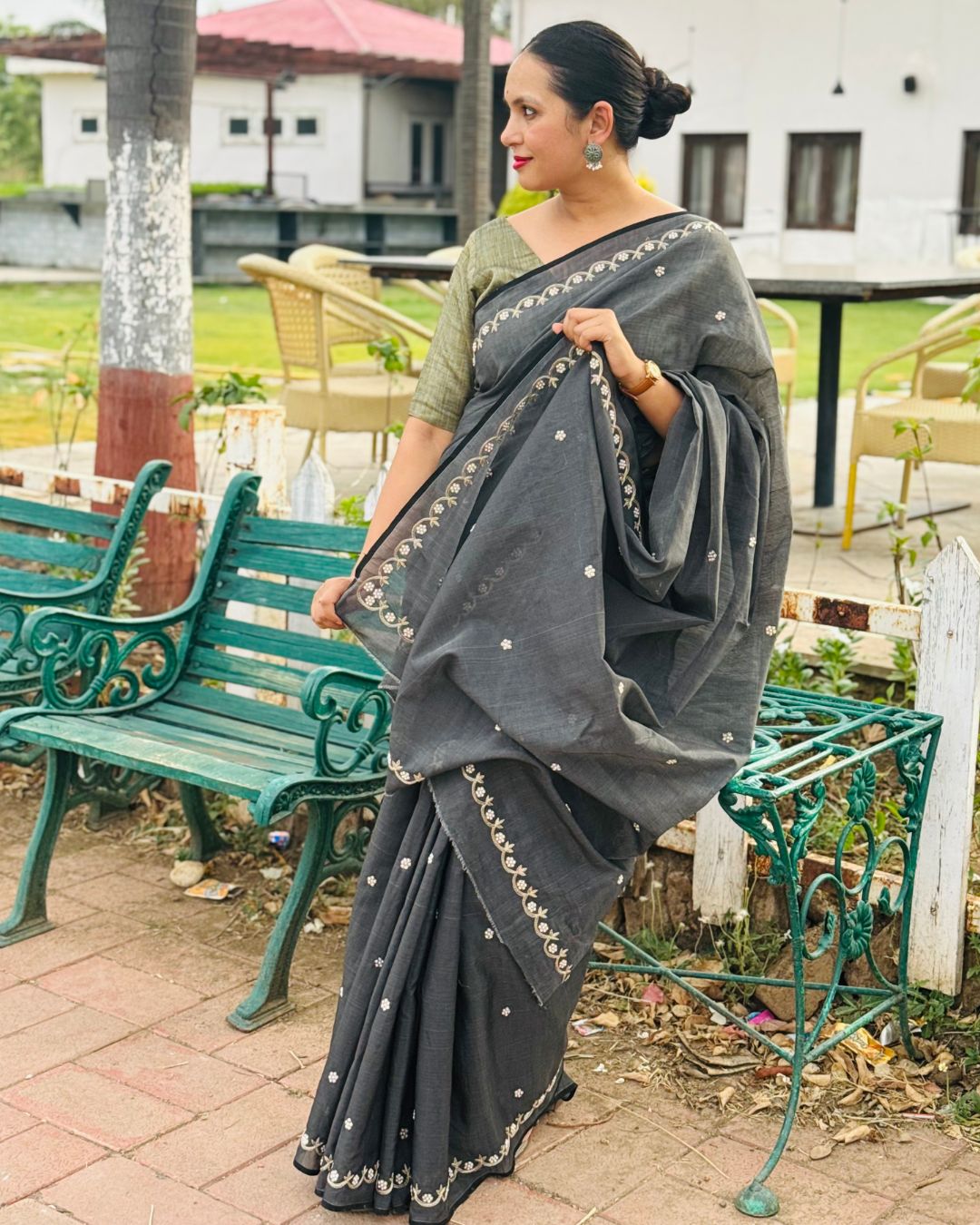 Premium Maheshwari Designer Saree for Women & Girls - Festive Ready