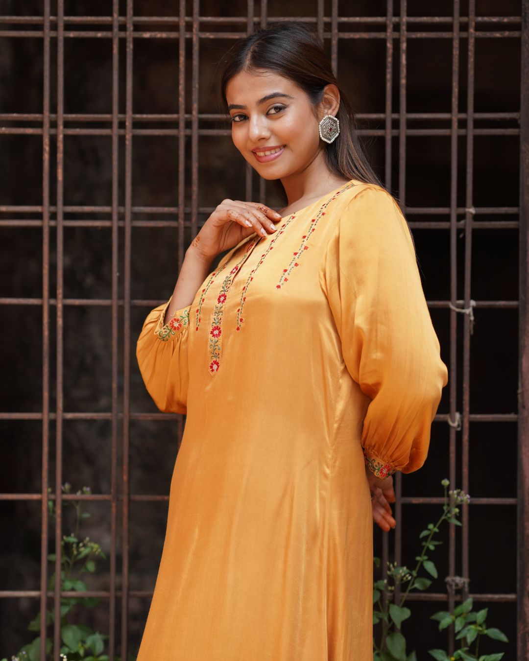 Premium Modal Silk Kurta Set for Women - Ethnic & Casual Wear by Panchakanya Clothing