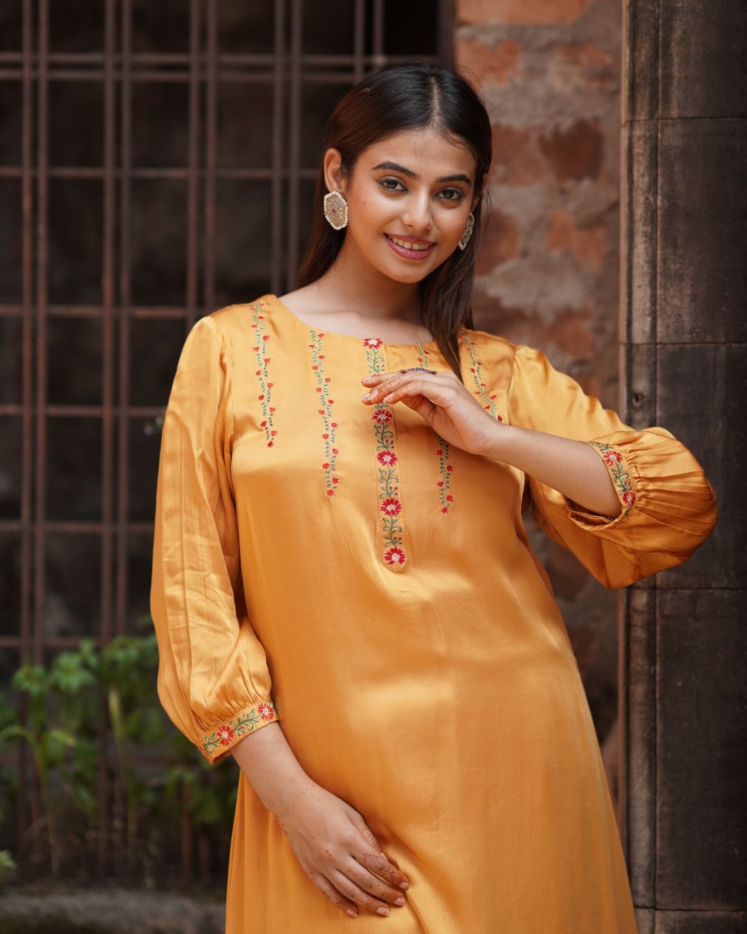 Premium Modal Silk Kurta Set for Women - Ethnic & Casual Wear by Panchakanya Clothing