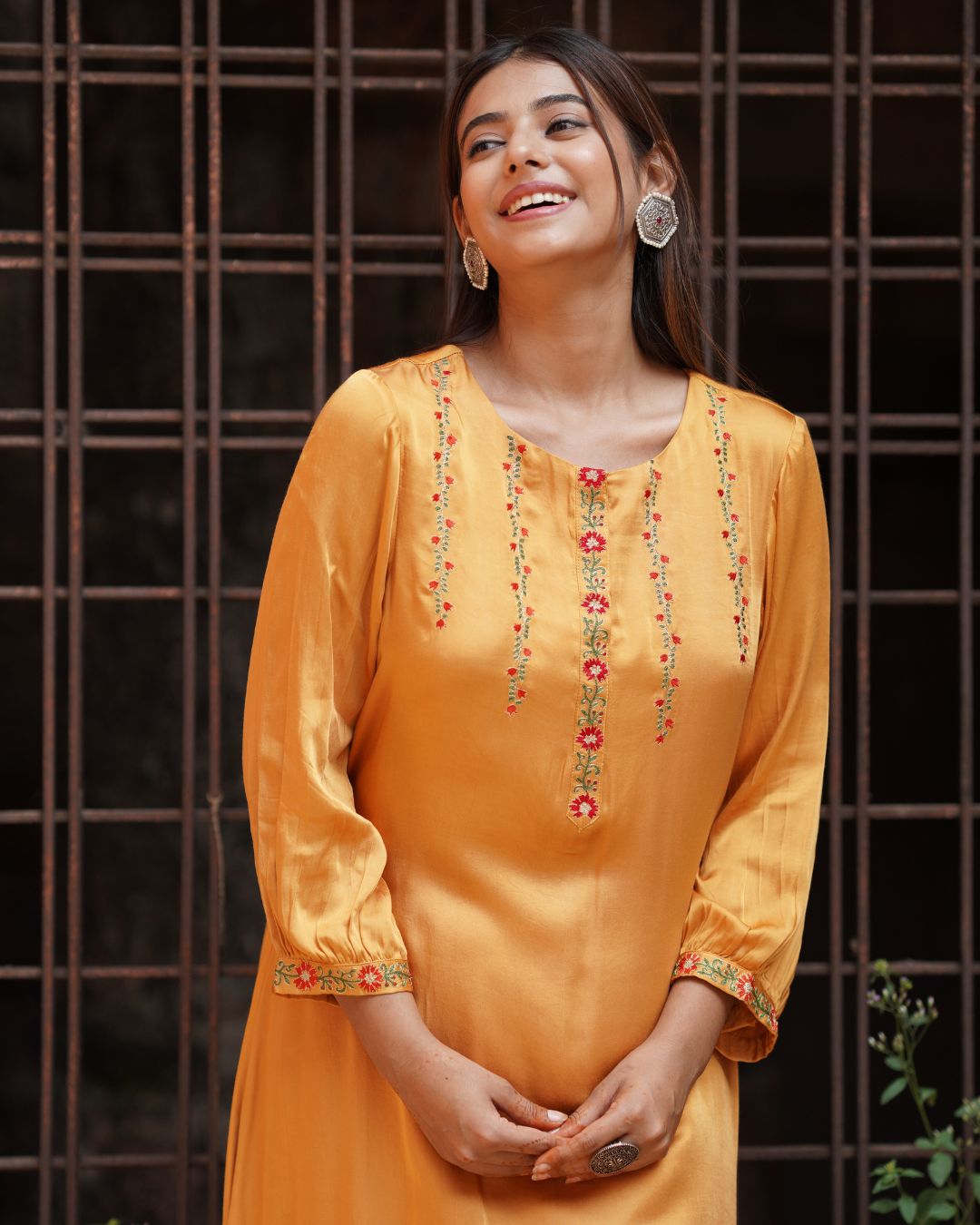 Premium Modal Silk Kurta Set for Women - Ethnic & Casual Wear by Panchakanya Clothing